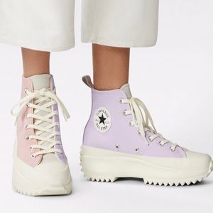 Converse Run Star Hike Brand New With Box Color Block Platform Sneakers